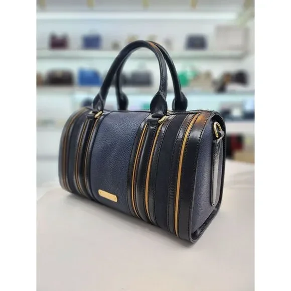 Luxury Boston Bowling Tote Shoulder Bag - Picture 4 of 10